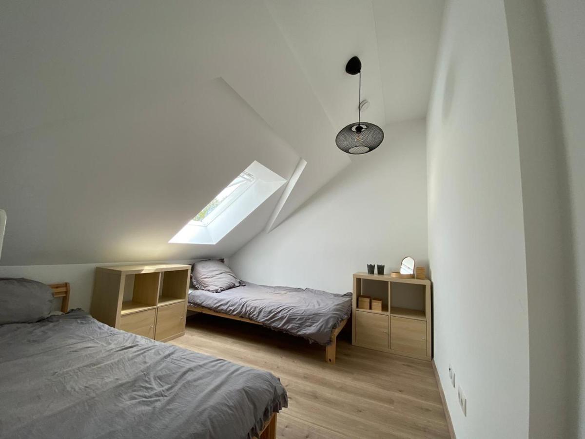 Helle 2 Zi. Wohnung Naehe Flughafen Muenchen Haimhausen  Dış mekan fotoğraf